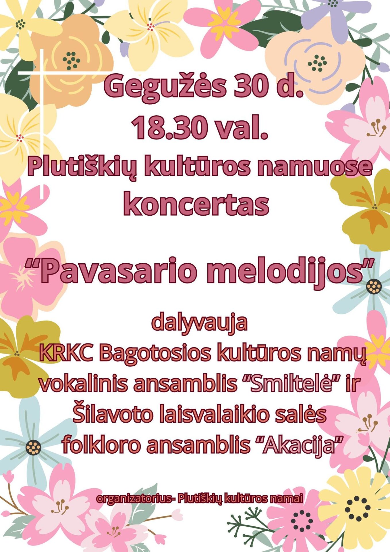 Koncertas „Pavasario melodijos“