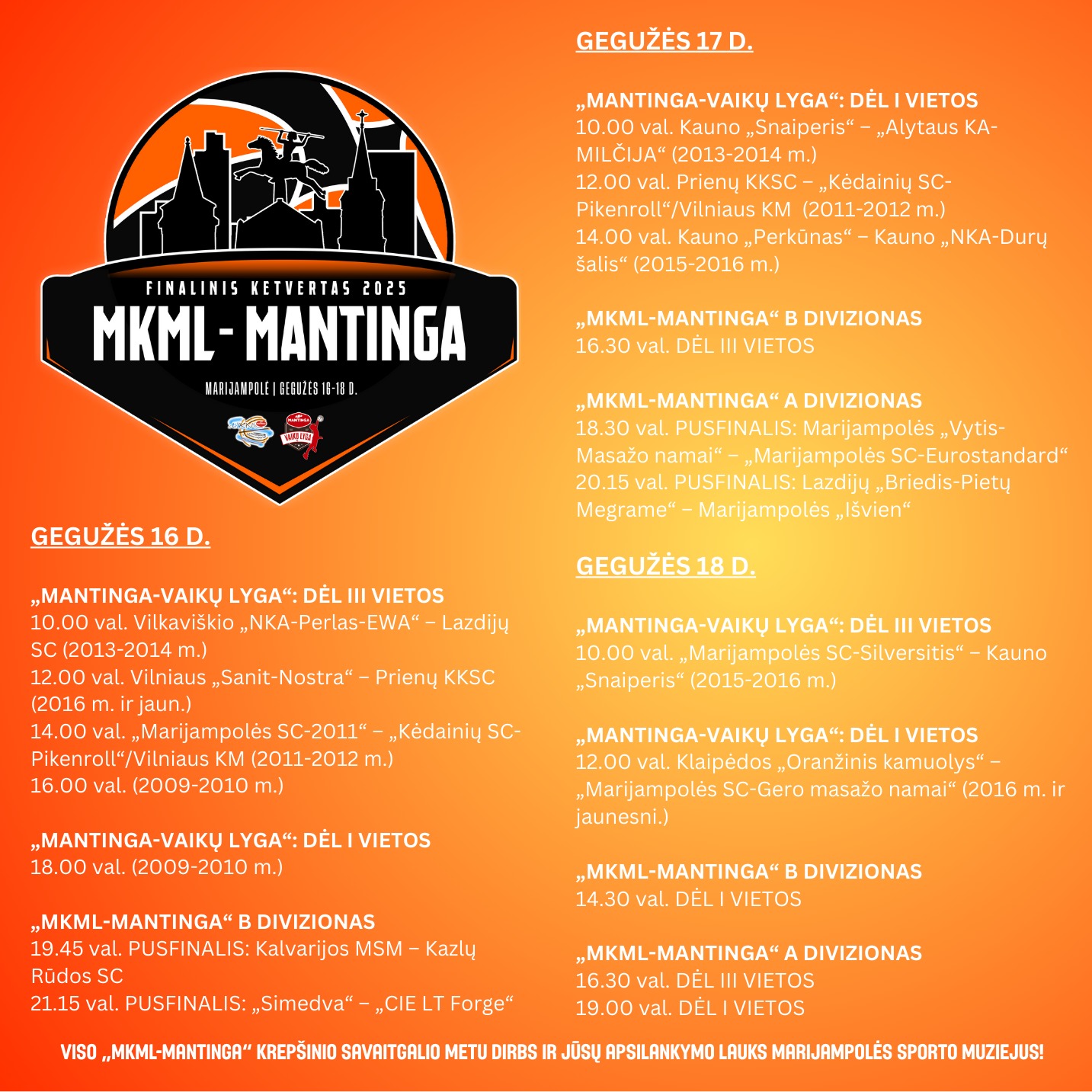 MKML finalo ketvertas 2025