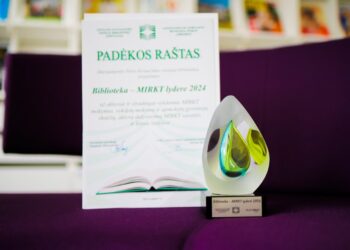 Marijampolės Petro Kriaučiūno viešoji biblioteka – „MIRKT lyderė 2024“