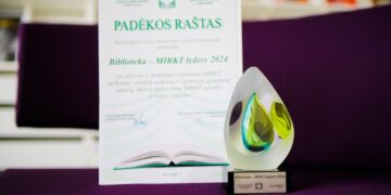 Marijampolės Petro Kriaučiūno viešoji biblioteka – „MIRKT lyderė 2024“