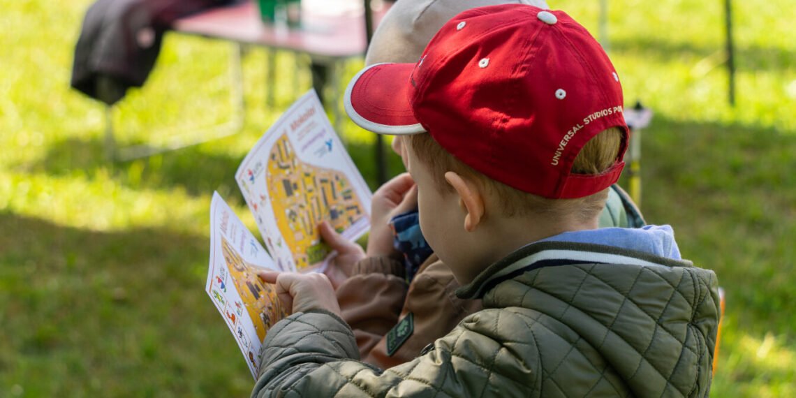 Marijampolės „Šaltinio“ progimnazijos stadione vyko orientavimosi renginys vaikams