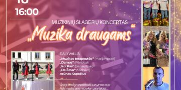 Muzikinių šlagerių koncertas „Muzika draugams“