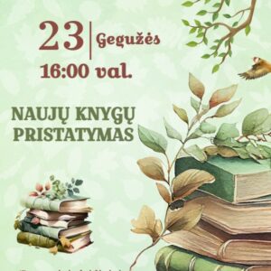 Naujų knygų pristatymas
