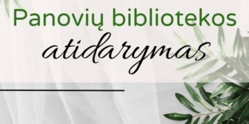 Panovių bibliotekos atidarymas