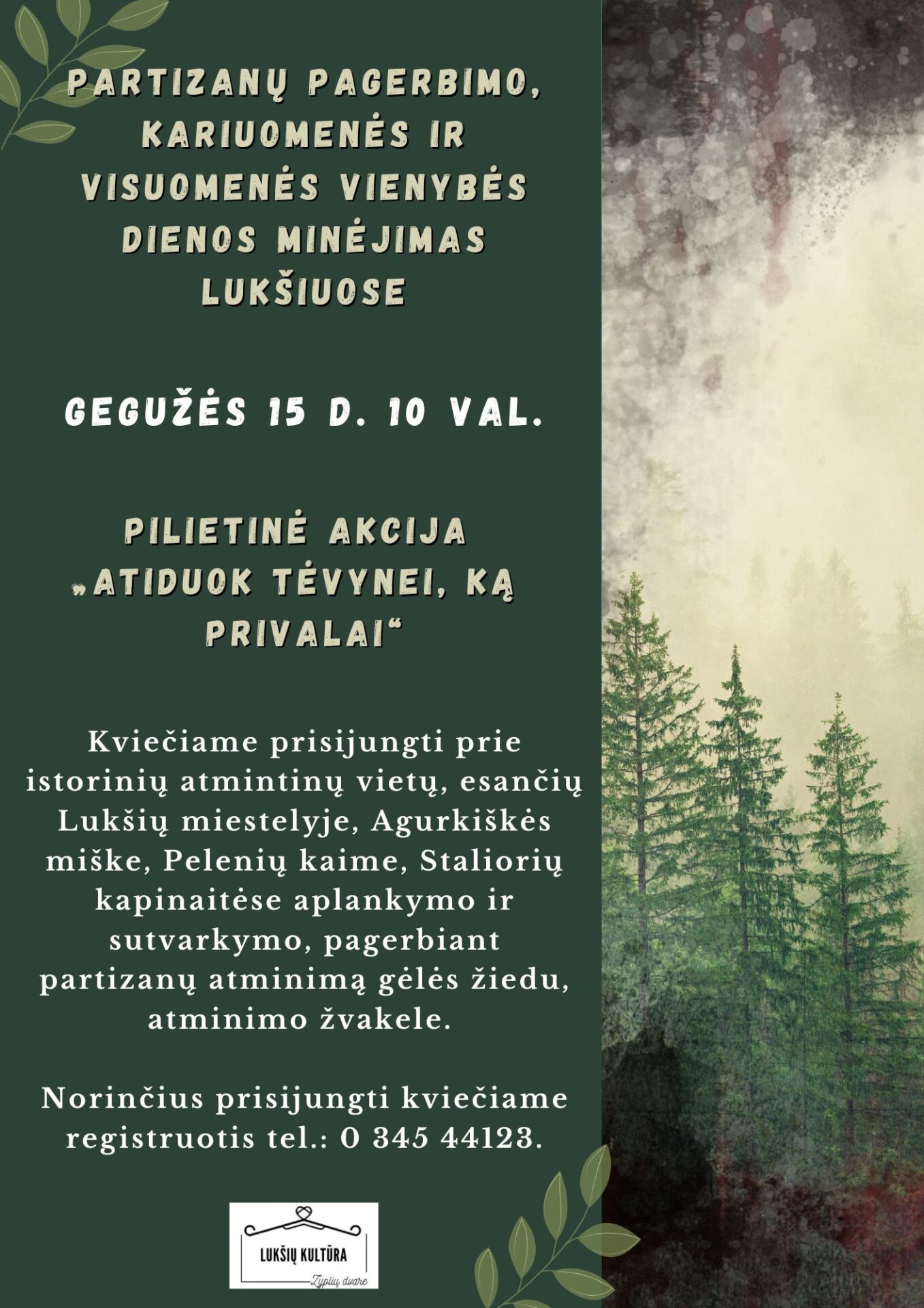 Pilietinė akcija „Atiduok Tėvynei, ką privalai“