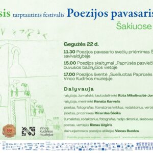 Poezijos pavasaris Šakiuose