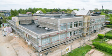 Prasidėjo vaikų lopšelio-darželio „Šaltinėlis“ modernizavimo darbai