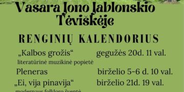 Projektas „VASARA JONO JABLONSKIO TĖVIŠKĖJE“
