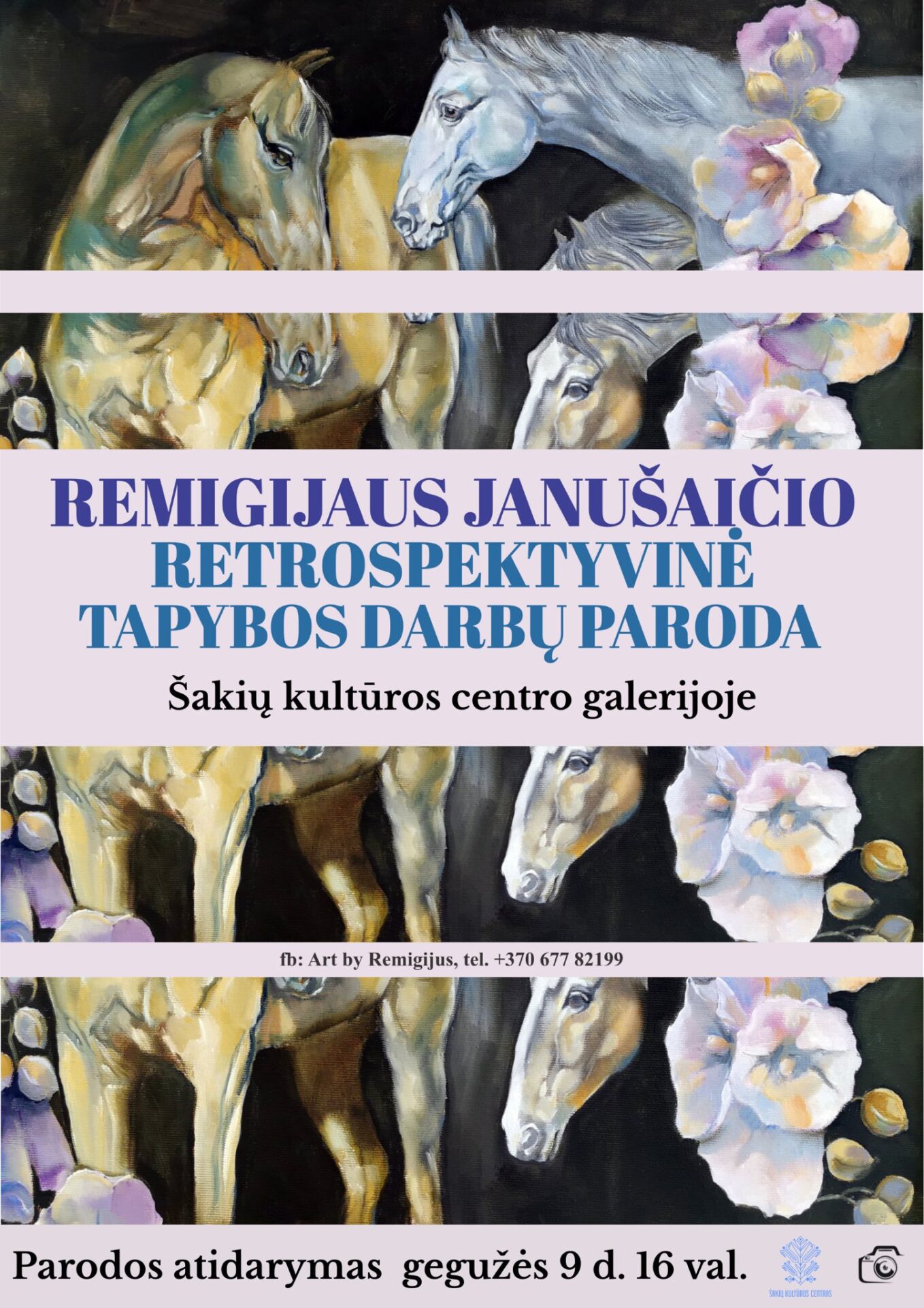 Remigijaus Janušaičio tapybos darbų paroda