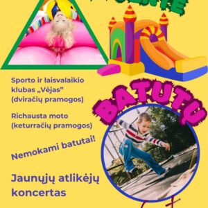 Šeimų šventė – batutų fiesta