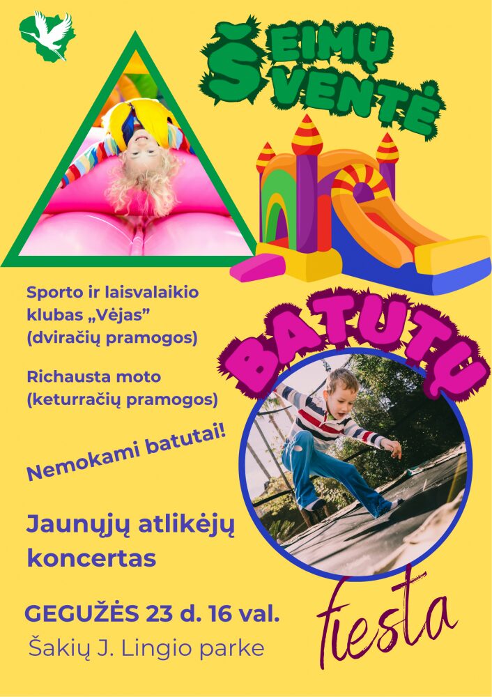 Šeimų šventė – batutų fiesta
