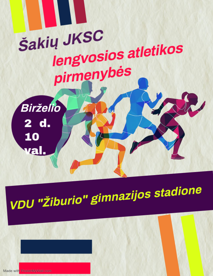 Šakių JKSC lengvosios atletikos pirmenybės