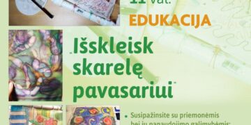 Šeimadienis muziejuje „Išskleisk spalvas pavasariui“