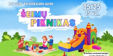 Šeimų piknikas Kalvarijoje