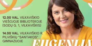 Susitikimas su rašytoja, edukatore ir mentore Eugenija Marks