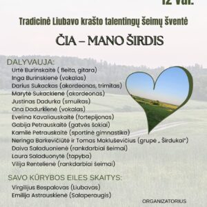 Talentingų šeimų šventė Liubave