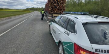 Vykdyta prevencinė priemonė „Krovininių automobilių ir autobusų kontrolė“