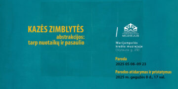 Paroda „Kazės Zimblytės abstrakcijos: tarp nuotaikų ir pasaulio"