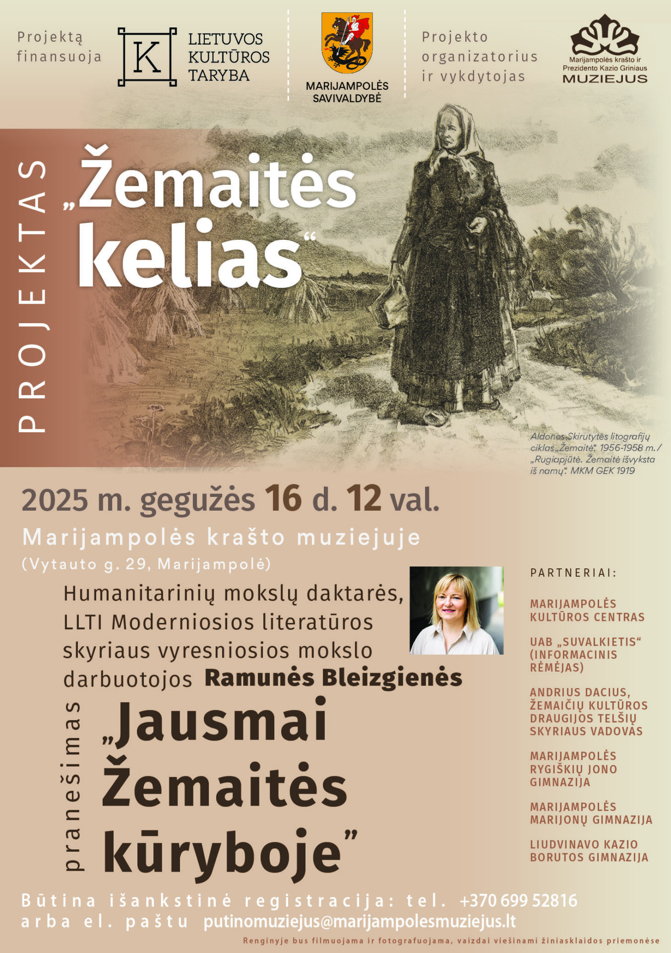 Pranešimas „Jausmai Žemaitės kūryboje"