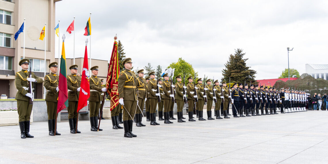 Po dešimties metų pertraukos Partizanų pagerbimo, kariuomenės ir visuomenės vienybės diena vėl surengta Marijampolėje