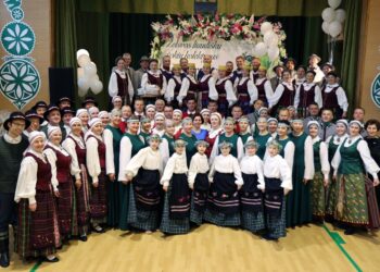 Šventiškai paminėtas šokių kolektyvo „Žaltytis“ jubiliejus