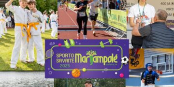 Judanti bendruomenė: Marijampolės savivaldybėje praūžė Sporto savaitė 2025