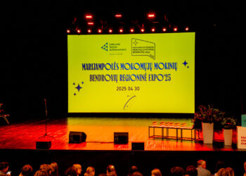 Marijampolėje surengta Lietuvos Junior Achievement Marijampolės mokomųjų mokinių bendrovių regioninė eXpo’25