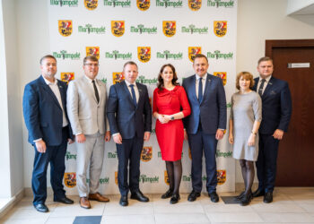 Marijampolėje lankėsi socialinės apsaugos ir darbo ministrė Inga Ruginienė