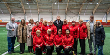 Sporto savaitė įsibėgėja: surengtas nuotaikingas futbolo vaikščiojant turnyras