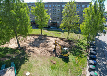 Tęsiamas automobilių stovėjimo aikštelių atnaujinimas