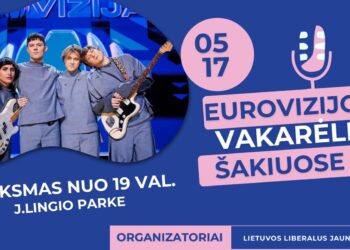 Šakiuose rengiamas Eurovizijos vakarėlis