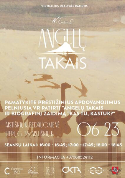 VR patirtis „Angelų takais“ Aistiškiuose