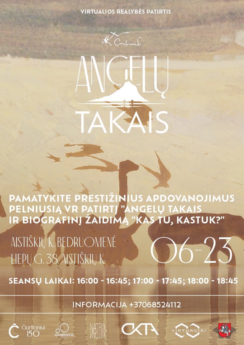 VR patirtis „Angelų takais“ Aistiškiuose