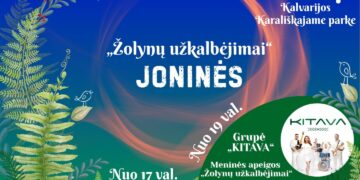 Joninės Kalvarijos Karališkajame parke 2025