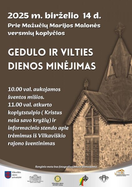 Gedulo ir vilties dienos minėjimas