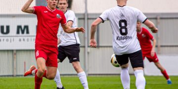 „Sūduva B“ sezono pusiaukelę pasiekė iškovodama pergalę