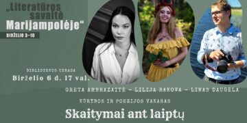 „Skaitymai ant laiptų“