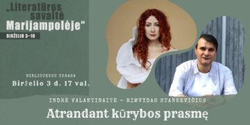 Festivalis „Literatūros savaitė Marijampolėje“: atidarymo renginys „Atrandant kūrybos prasmę“