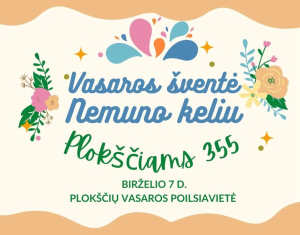 Plokščių miestelio šventė „Nemuno keliu“