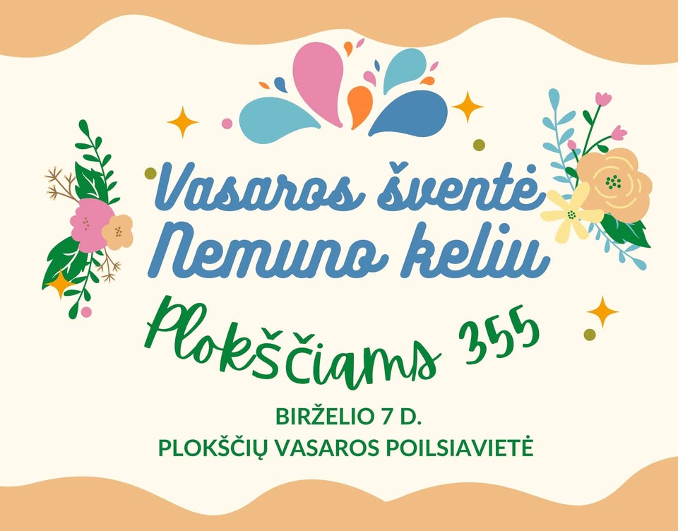 Plokščių miestelio šventė „Nemuno keliu“