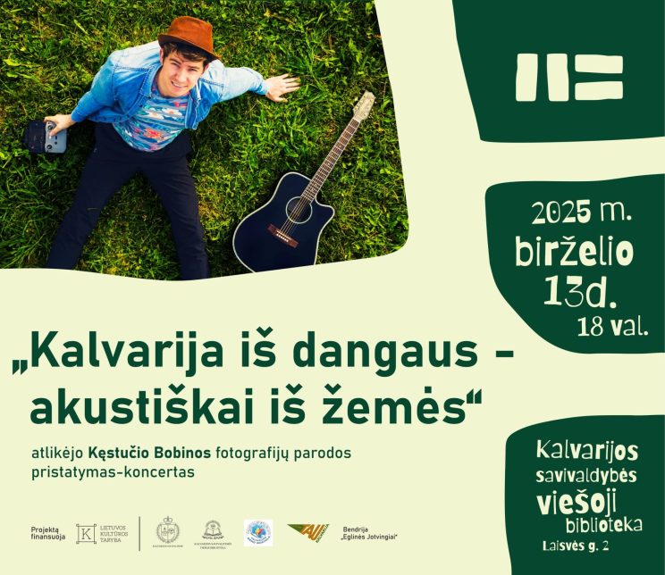 Kęstučio Bobinos nuostabios fotografijų parodos pristatymas-koncertas