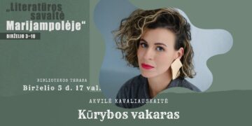 „Literatūros savaitė Marijampolėje“: „Kūrybos vakaras“