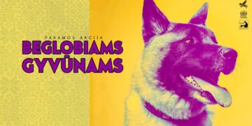 PARAMOS AKCIJA BEGLOBIAMS GYVŪNAMS