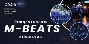 ŠOKIŲ STUDIJOS „M-BEATS“ KONCERTAS