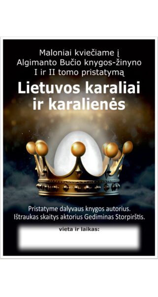 Knygų apie Lietuvos Karalius ir Karalienes pristatymas