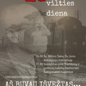 Gedulo ir vilties diena Šakiuose