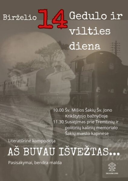 Gedulo ir vilties diena Šakiuose