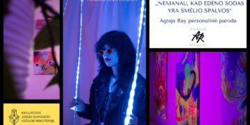 AGLAJA RAY PERSONALINĖ PARODA „Nemanau, kad Edeno sodas yra smėlio spalvos“