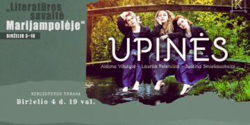 Festivalis „Literatūros savaitė Marijampolėje“: „Upinės“