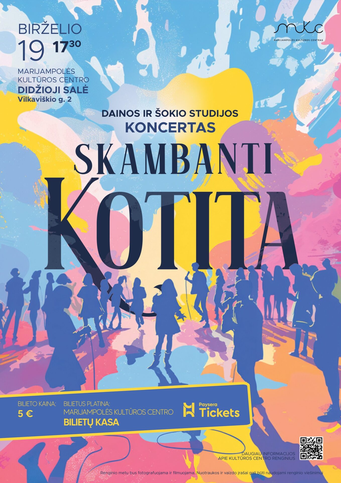 KONCERTAS „SKAMBANTI KOTITA“ | MARIJAMPOLĖ